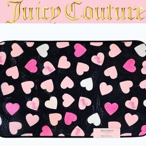 Juicy Couture Home JC Logo Heart Memory Foam Bath Rug